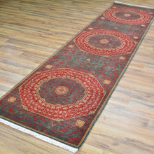 Load image into Gallery viewer, Hand-Knotted Antique Mamluk Design 100% Wool Rug (Size 2.7 X 10.0) Cwral-1806