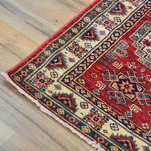 Load image into Gallery viewer, Hand-Knotted Oriental Super Kazak Caucasian Design 100% Wool Rug (Size 2.0 X 5.8) Brral-1848
