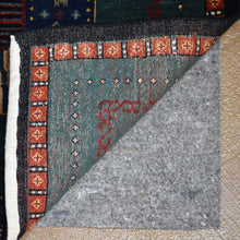 Load image into Gallery viewer, High-quality felt and rubber rug pad designed for hardwood, laminate, and tile flooring throughout the United States.