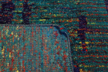 Load image into Gallery viewer, Detail shot of modern Sari Silk oriental rug 9x12, Cwral-4020 — Classic World Rugs Albuquerque NM