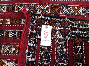 Beautiful Interior-Decorator Moroccan Style Kilim Tribal Handmade Handwoven Real Wool Unique Rug