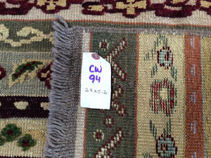 Multiple Authentic Handmade Real Wool Lovely Splendid Best Handknotted And Unique Rug