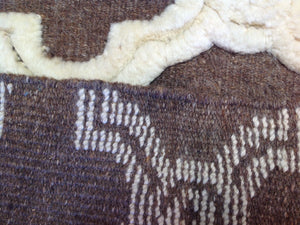 Beautiful Interior-Decorator Handknotted Handmade Berber Gabbeh Design Real Authentic Wool Unique Rug