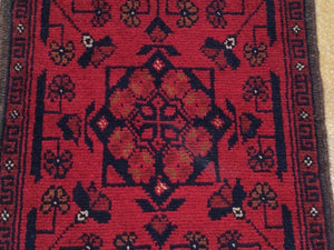 Afghan Khal Mohamdi Tribal Design Handmade Splendid Handknotted Real Wool Unique Rug