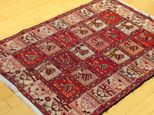 Load image into Gallery viewer, Beautiful Interior-Decorator Fine Gorgeous Handwoven Tribal Persian Silk Soumak Handmade Unique Rug