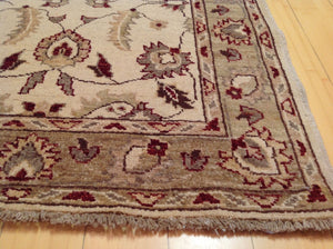 Fine Oriental Peshawar Chobi Floral Design 100-Percent Wool Runner-Rug 