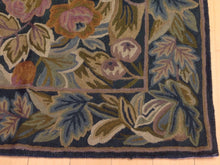 Load image into Gallery viewer, Beautiful Interior-Decorator Pretty Handwoven Kashmiri Chainstitch Stitch Handmade Classy Real Wool Rug