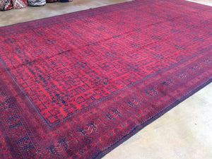 Fine Oriental Afghan Khal Mohammadi Turkoman Splendid Handknotted Classy Amazing Unique Rug