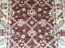 Load image into Gallery viewer, Fine Afghan Oriental Ziegler Chobi Hand-Knotted 100-Percent Wool Runner-Rug 