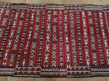 Load image into Gallery viewer, Beautiful Interior-Decorator Moroccan Style Kilim Tribal Handmade Handwoven Real Wool Unique Rug