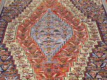 Load image into Gallery viewer, 2X9 Interior-Decorator Pretty Handwoven Reversible Persian Sanna Kilim Classy Flatweave Handmade Rug