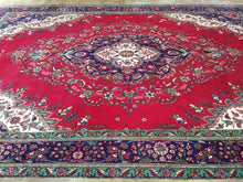 Load image into Gallery viewer, Fine Persian Oriental Gorgeous Handknotted Mahal Design Real Wool Amazing Unique Rug