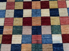 Load image into Gallery viewer, Fine Oriental Peshawar Gabbeh Real Wool Splendid Handknotted Handmade Amazing Unique Rug