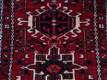 Load image into Gallery viewer, Persian Oriental Runner-Rug Hand-Knotted Hand-Woven 100-Percent Wool 