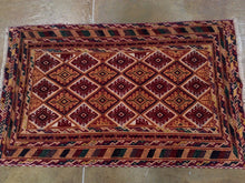 Load image into Gallery viewer, Stunning Handmade Multipal Flatweave Tribal Afghan Splendid Real Wool Mashwani Unique Rug