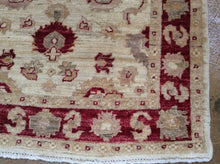 Load image into Gallery viewer, Oushak Design Chobi Runner-Rug Traditional Hand-Knotted 100-Percent Wool 