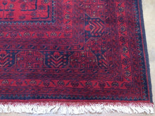 Load image into Gallery viewer, Fine Oriental Afghan Khal Mohammadi Turkoman Splendid Handknotted Classy Amazing Unique Rug