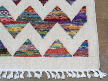 Load image into Gallery viewer, Oriental Hand-Woven Modern Sari Silk Handmade Kilim Runner-Rug 