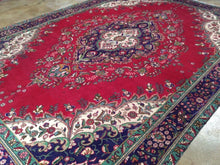 Load image into Gallery viewer, Fine Persian Oriental Gorgeous Handknotted Mahal Design Real Wool Amazing Unique Rug