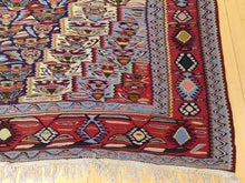 Load image into Gallery viewer, 2X9 Interior-Decorator Pretty Handwoven Reversible Persian Sanna Kilim Classy Flatweave Handmade Rug