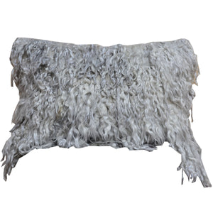 14" x 23" Turkish Angora Goat Wool Handmade Pillow Cover Cwpal-618