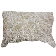 Load image into Gallery viewer, 14&quot; x 23&quot; Turkish Angora Goat Wool Handmade Pillow Cover Cwpal-624