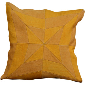 17" x 17" Geometric Pattern Hand-Woven Turkish Kilim Pillow Cover Cwpal-639