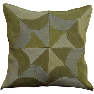 16" x 16" Geometric Pattern Hand-Woven Turkish Kilim Pillow Cover Cwpal-651