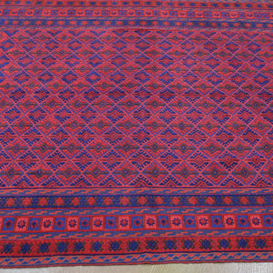 Hand-Knotted And Soumak Tribal Handmade Wool Rug (Size 5.2 X 6.2) Brrsf-6171