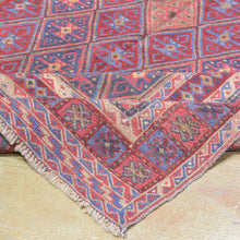 Load image into Gallery viewer, Hand-Woven Afghan Mashwani Flatweave Handmade Wool Rug (Size 4.8 X 6.4) Brrsf-1401