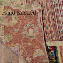 Load image into Gallery viewer, Hand-Knotted Patch Work Wool Handmade Rug (Size 6.2 X 8.10) Cwral-303
