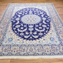 Load image into Gallery viewer, Hand-Knotted Persian Handmade Tribal Nain Design Rug (Size 6.0 X 9.0) Cwral-315