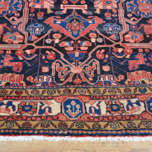 Hand-Knotted Tribal Serapi Design Handmade Wool Rug (Size 4.10 X 9.0) Cwral-3297