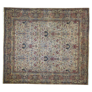 Fine Hand-Knotted Oriental Tabriz Design Wool Rug (Size 8.0 X 9.8) Brral-3660