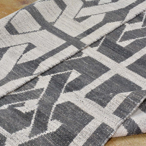 Hand-Woven Reversible Flatweave Modern Kilim Handmade Wool Rug (Size 5.1 X 7.3) Brral-3828