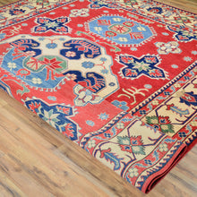 Load image into Gallery viewer, Hand-Knotted Kazak Design Tribal Handmade Wool Rug (Size 8.4 X 11.6) Brral-3879