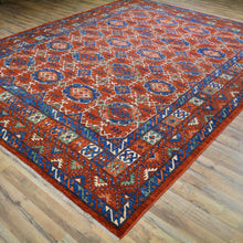 Load image into Gallery viewer, Hand-Knotted Ersari Tribal Handmade Wool Rug (Size 8.11 X 11.2) Brral-4767