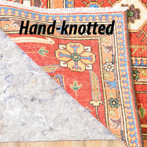 Hand-Knotted Fine Persian Bijar Design Handmade Wool Rug (Size 9.0 X 11.2) Brral-4803