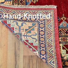 Load image into Gallery viewer, Hand-Knotted Super Kazak Design Handmade Wool Rug (Size 5.0 X 6.7) Brral-4812