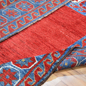 Hand-Knotted Tribal Gabbeh Design Handmade Wool Rug (Size 5.0 X 6.9) Brral-4821