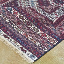Load image into Gallery viewer, Soumak Fine Afghani Maleeki Tribal Handmade Wool Rug (Size 4.3 X 6.0) Brral-4872