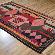 Load image into Gallery viewer, Hand-Knotted Afghan Tribal Design Handmade Wool Rug (Size 4.5 X 7.7) Brral-4887