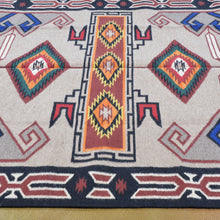 Load image into Gallery viewer, Hand-Woven Southwestern Design Handmade Wool Rug (Size 5.11 X 8.11) Brral-6042