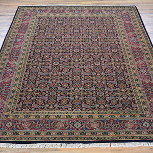 Hand-Knotted Oriental Herati Design Wool Rug (Size 4.10 X 7.0) Brral-6195