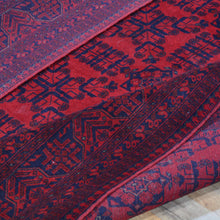 Load image into Gallery viewer, Hand-Knotted Turkmen Tribal Traditional Afghan Rug (Size 6.7 X 9.7) Brral-6336