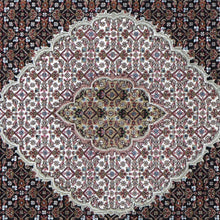 Load image into Gallery viewer, Hand-Knotted Mahi Tabriz Design Wool Handmade Rug (Size 7.8 X 7.8) Brral-6474