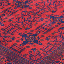 Load image into Gallery viewer, Hand-Knotted Turkmen Handmade Tribal Traditional Afghan Rug (Size 5.1 X 6.7) Brral-6501