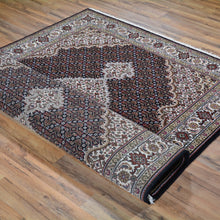 Load image into Gallery viewer, Hand-Knotted Oriental Wool Silk Mahi Rug (Size 5.2 X 7.0) Brral-6519