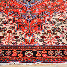 Load image into Gallery viewer, Hand-Knotted Persian Hamadan Authentic Wool Rug (Size 4.10 X 7.11) Brral-6534