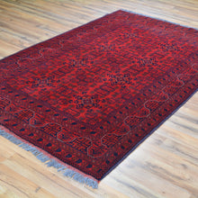 Load image into Gallery viewer, Hand-Knotted Turkmen Handmade Tribal Traditional Rug (Size 4.3 X 6.9) Brral-6618